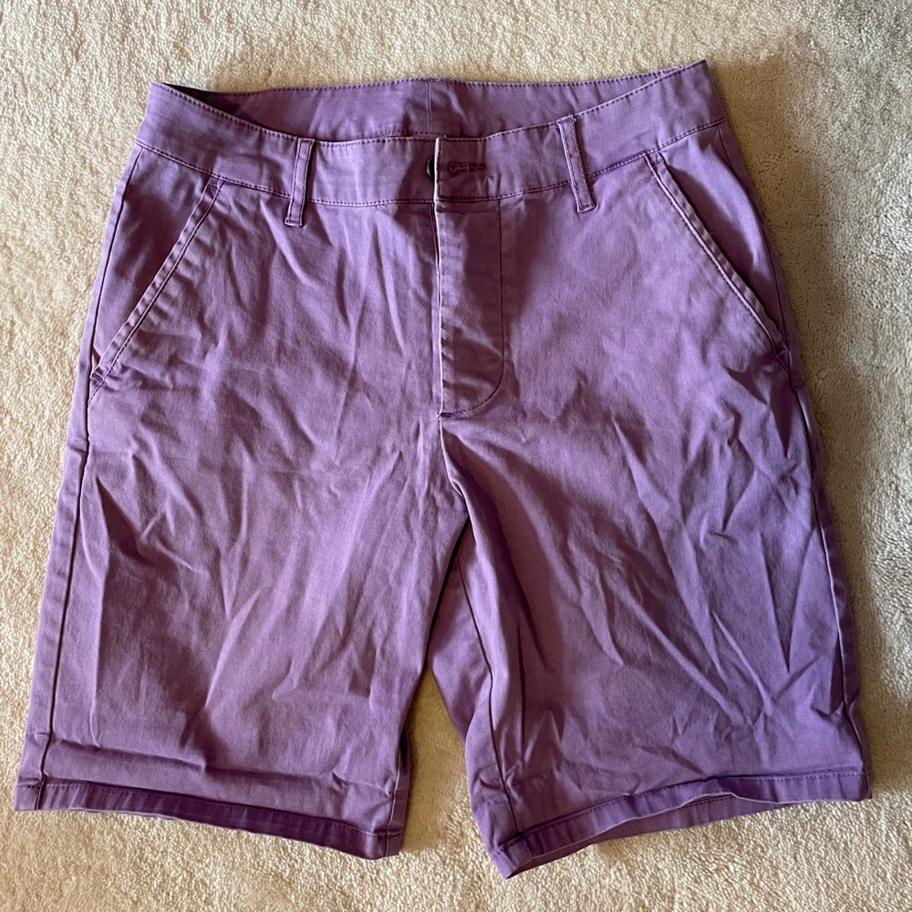 Purple asos shorts